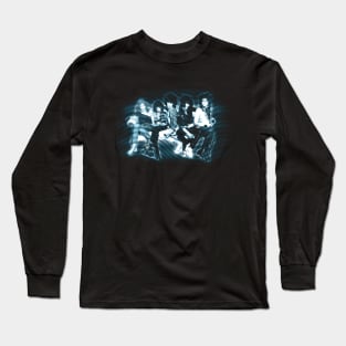 Punk Attitude Embrace the Raw Energy of the New York Dolls with a Music-Inspired Tee Long Sleeve T-Shirt